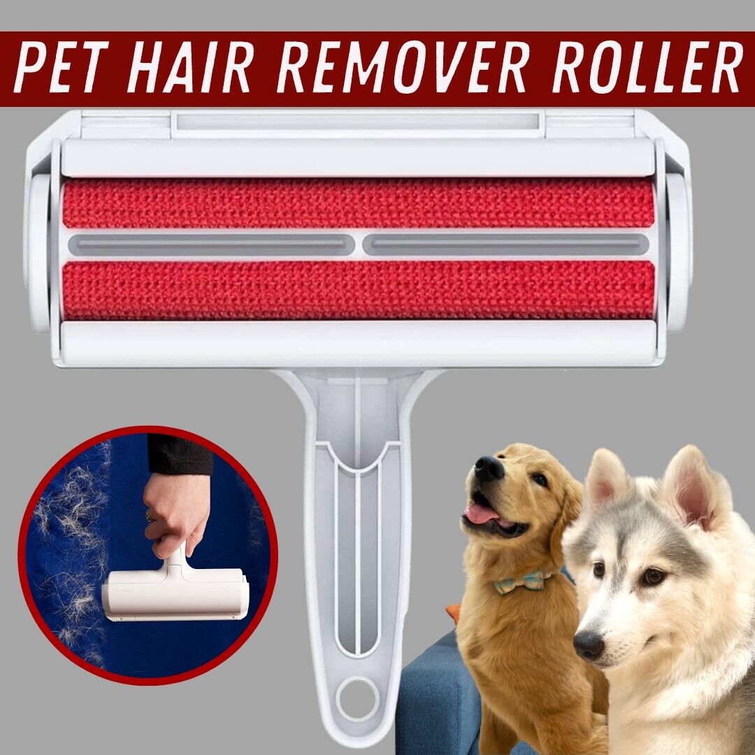 Reusable Pet Hair Remover Multi-Surface Lint Roller and Fur Removal Tool