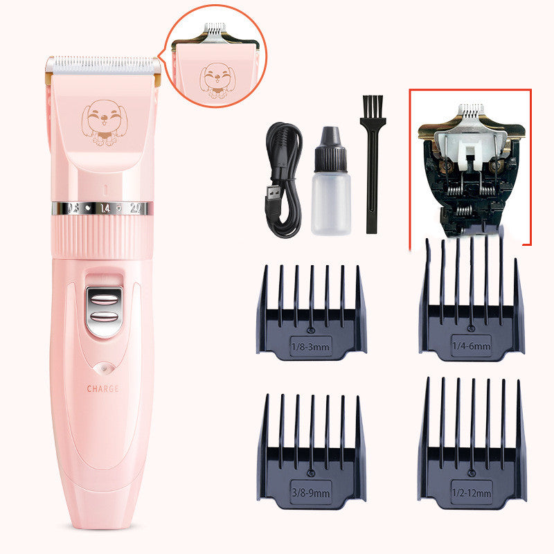 Wireless Dog Clipper Set with USB Charging