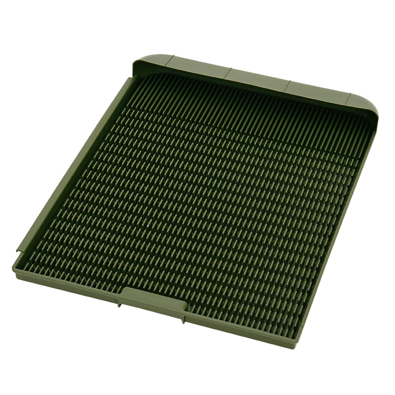 Easy-Wash Connectable Dog Puppy Potty Tray for Indoor or Patio Use (Reusable)