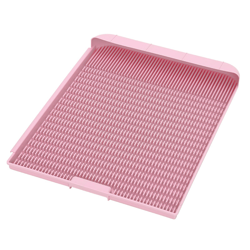 Easy-Wash Connectable Dog Puppy Potty Tray for Indoor or Patio Use (Reusable)