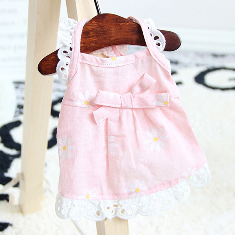 Princess Style Floral Summer Dog Dresses Various Styles