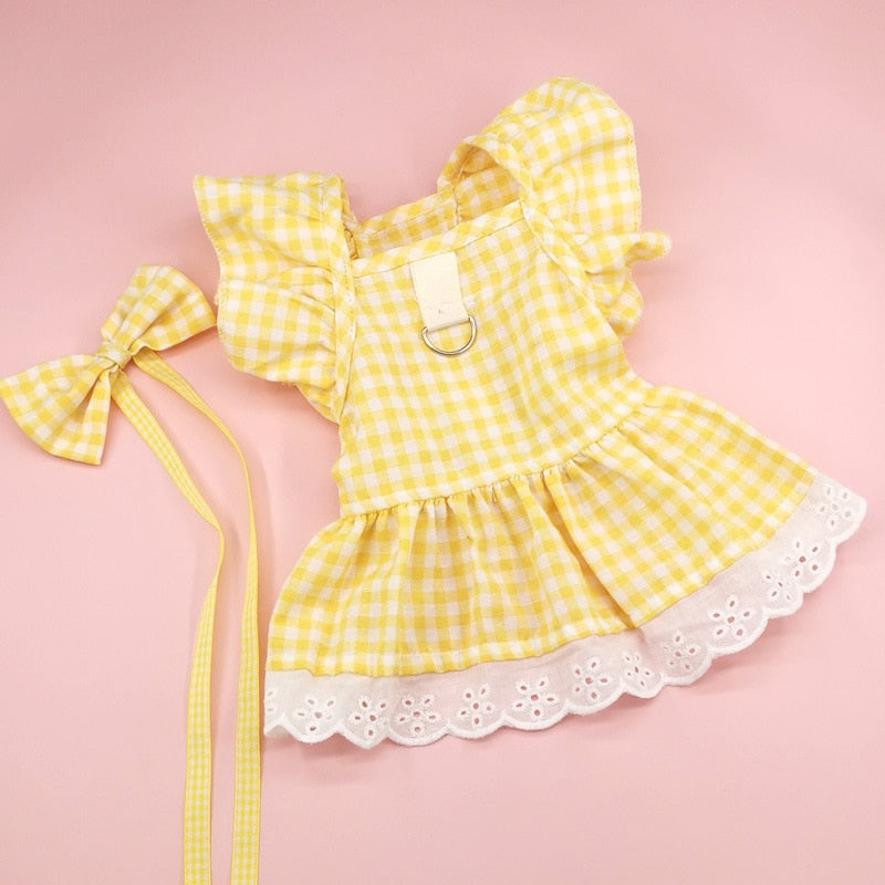 Princess Style Floral Summer Dog Dresses Various Styles