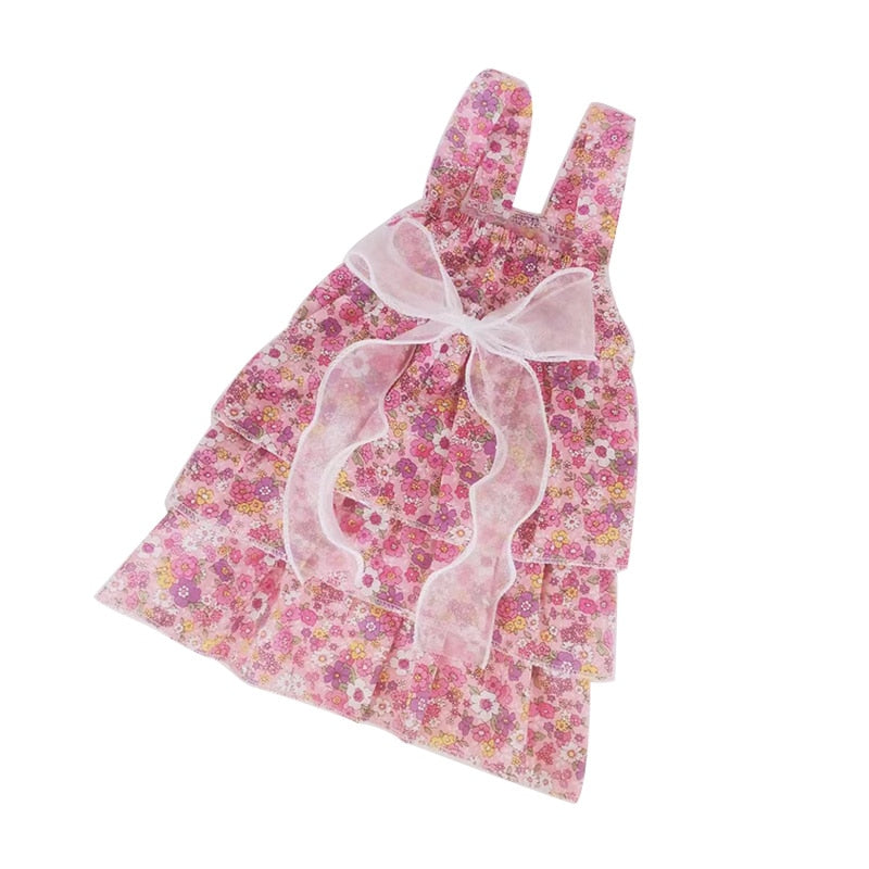 Princess Style Floral Summer Dog Dresses Various Styles