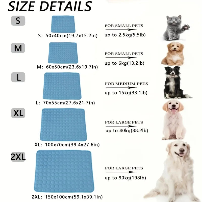 Dog Cooling Mat Summer Pet Accessories