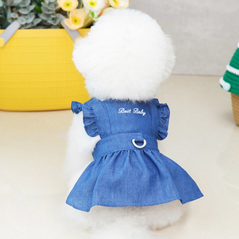 Princess Style Floral Summer Dog Dresses Various Styles