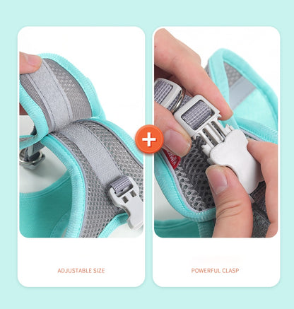 Light and Breathable Harness for Small and Medium Dog
